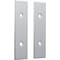Ekena Millwork Premium Barn Door Hollow Core Plates (set of 2), Silver Metallic GB6001HCPSM - alternate 5